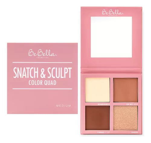BeBella Snatch & Sculpt Color Quad "Medium"