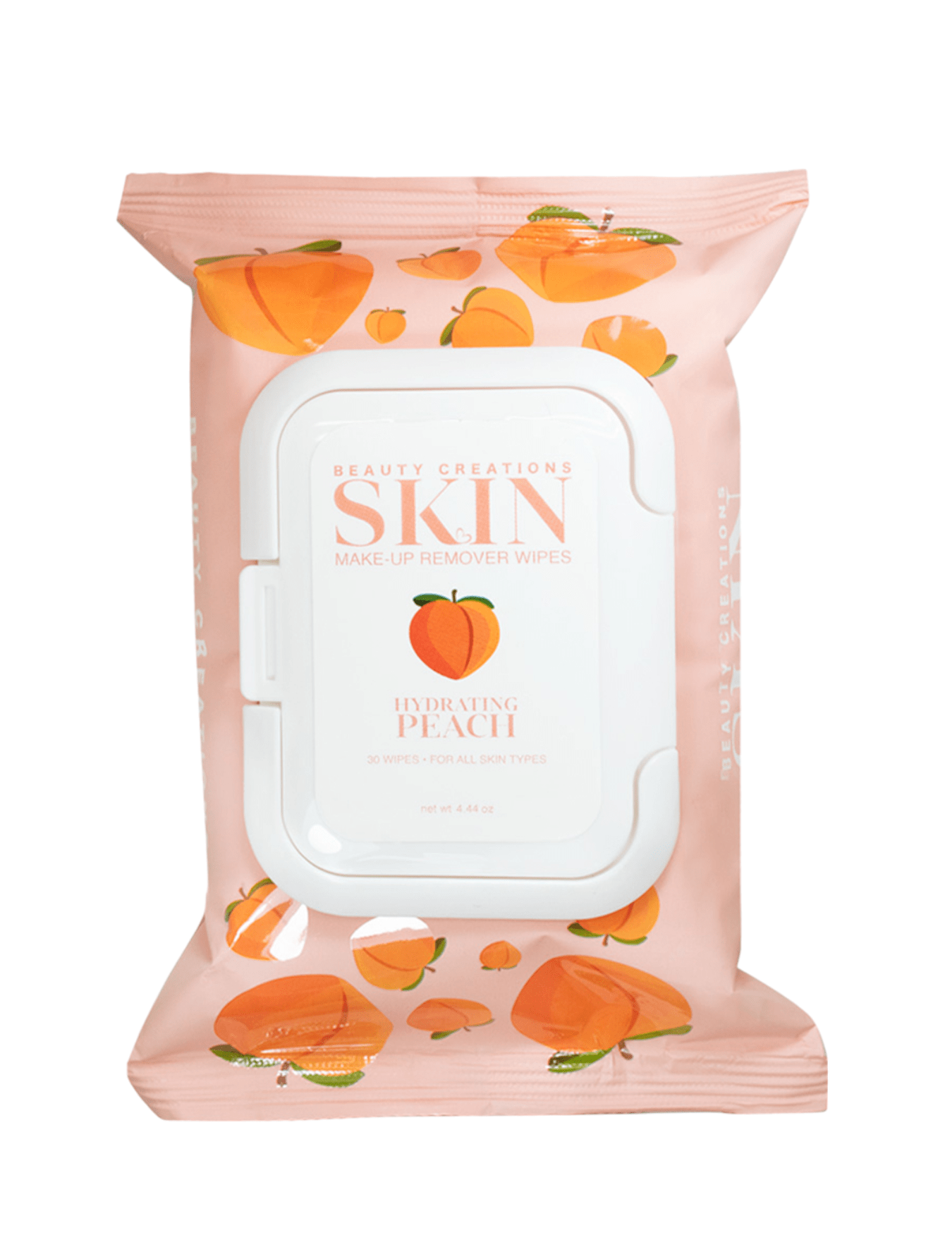 Peach Make Up Remover Wipes