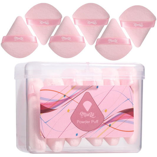 Miss Lil-triangle powder puff set (6pc)